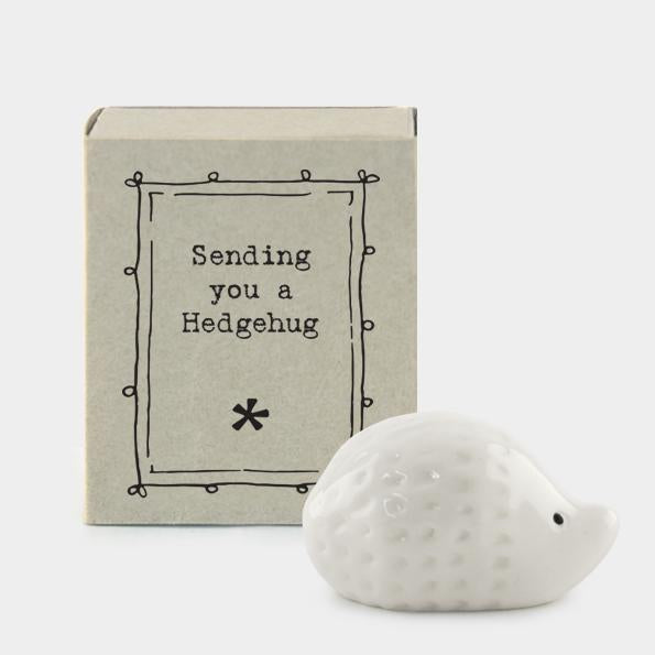 East of India Matchbox - Hedgehog