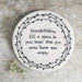 East of India Leaf Coaster - Grandchildren Fill A Space