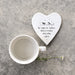 East of India Heart Coaster - Our Laughs Are Limitless