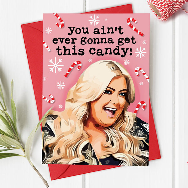 Gemma Collins, GC, Towie Christmas Card