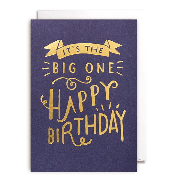 Steph Baxter - Its The Big One Card - Lagom Design