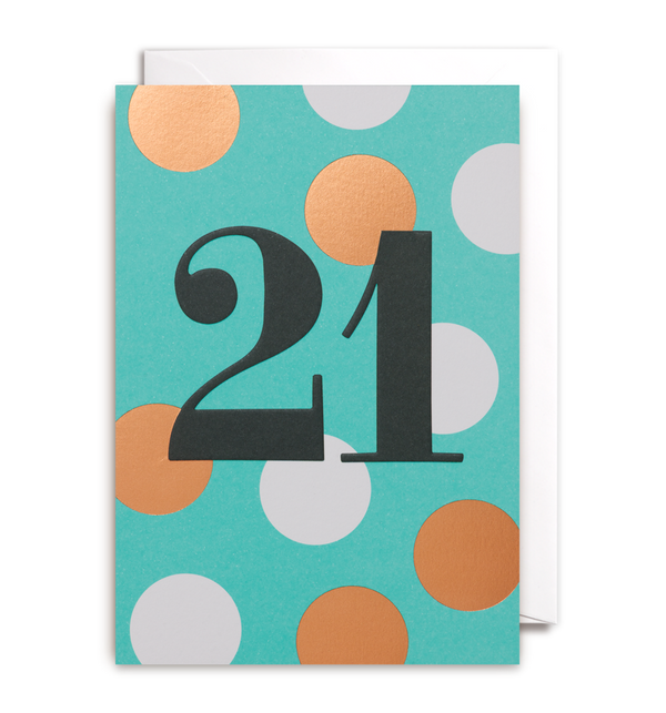 Kelly Hyatt - Twenty One Card - Lagom Design