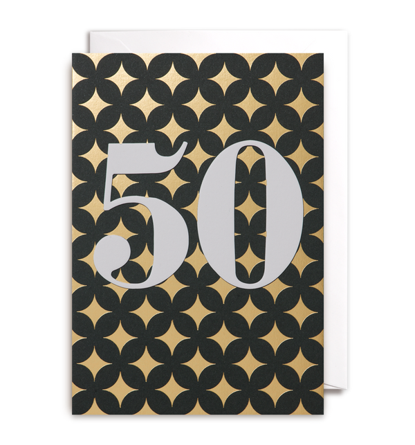 Kelly Hyatt - Fifty Card - Lagom Design