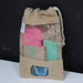 Ancient Wisdom Large - Jute Window Bag With Tag