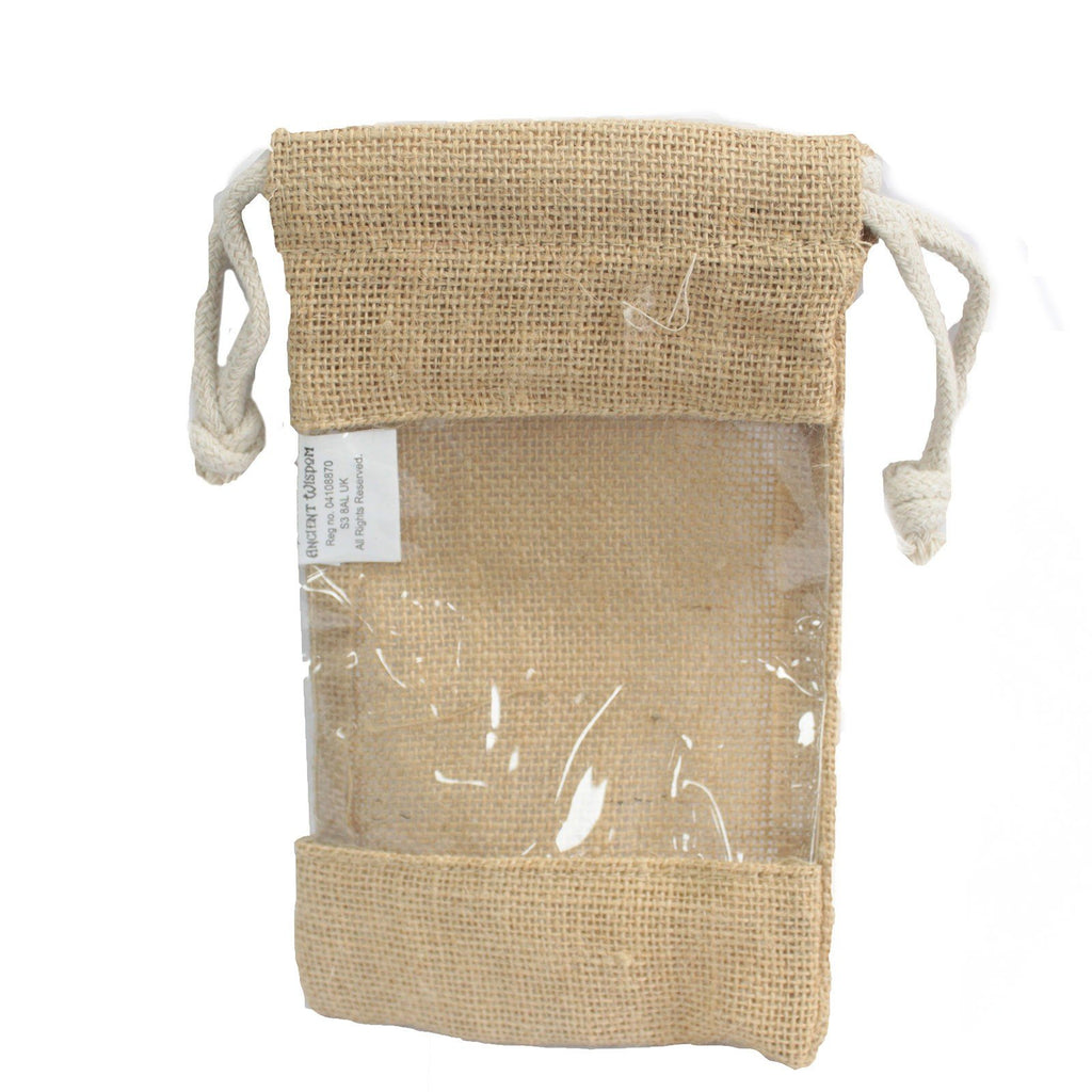 Ancient Wisdom Medium - Jute Window Bag