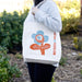Ancient Wisdom Eco Cotton Bag - Bright Flower 4 Assorted Designs