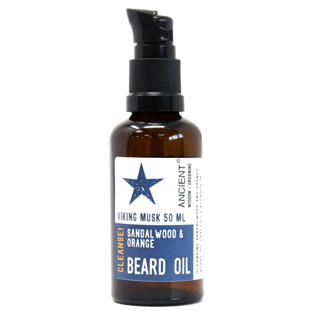 Ancient Wisdom Beard Oil - Viking Musk - Cleanse!