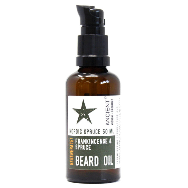 Ancient Wisdom Beard Oil - Nordic Spruce - Regenerate!