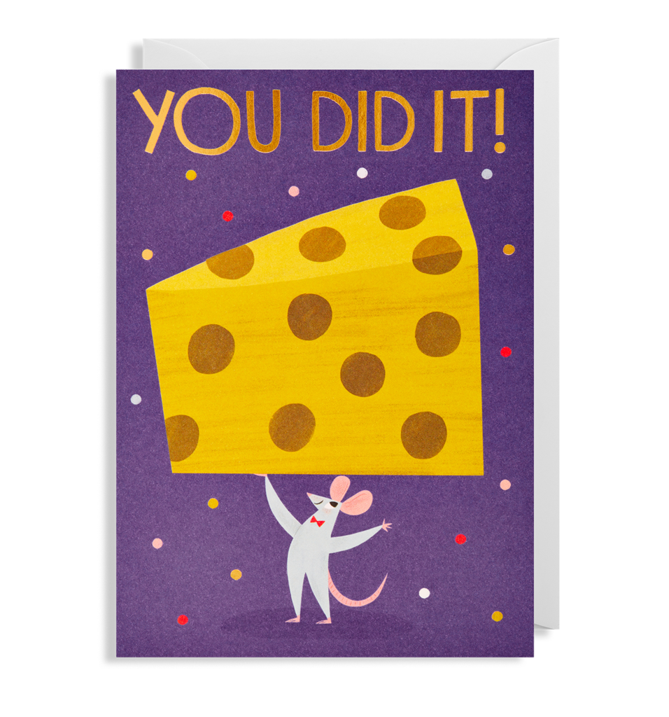 Allison Black - You Did It! Greeting Card - Lagom Design