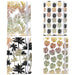 Ancient Wisdom Cool A5 Notebook - Lined Paper - Golden Tropical Assorted Designs