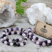 Ancient Wisdom Set of 2 Gemstones Friendship Bracelets - Love - Amethyst & Rose Quartz