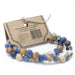 Ancient Wisdom Set of 2 Gemstones Friendship Bracelets - Love - Amethyst & Rose Quartz