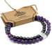 Ancient Wisdom Magnetic Gemstone Bracelet - Amethyst