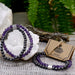 Ancient Wisdom Magnetic Gemstone Bracelet - Amethyst