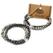 Ancient Wisdom Magnetic Gemstone Bracelet - Dalmation Jasper