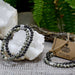 Ancient Wisdom Magnetic Gemstone Bracelet - Dalmation Jasper
