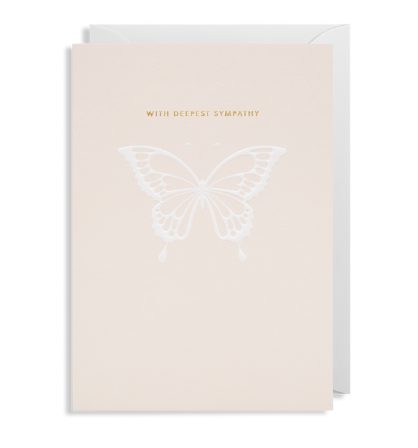 Greeting Card With Deepest Sympathy - Lagom Design