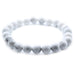 Ancient Wisdom Gemstone Power Bracelet - White Jasper