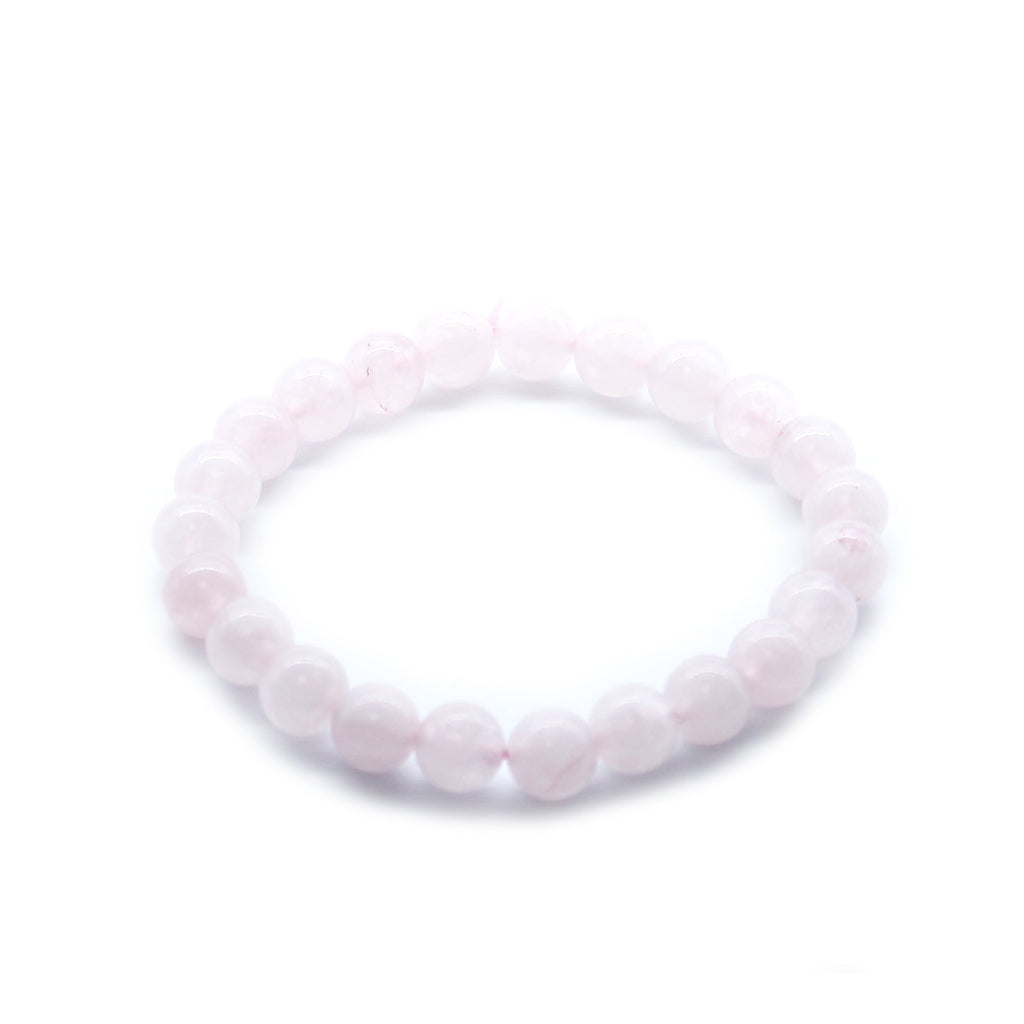 Ancient Wisdom Gemstone Power Bracelet - Rose Quartz