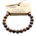 Ancient Wisdom Gemstone Power Bracelet - Tiger Eye