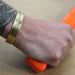 Ancient Wisdom Brass Tibetan Bracelet - Wide Tribal Leaf