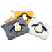 Ancient Wisdom Natural Felt Zipper Pouch - Cute Penguin
