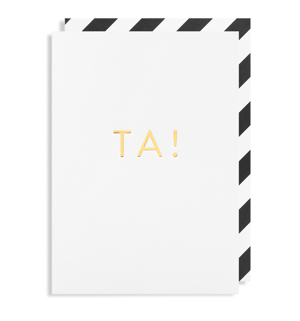 Postco - Ta! Greeting Card - Lagom Design