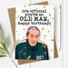 Squid Game Funny Old Man Birthday Card
