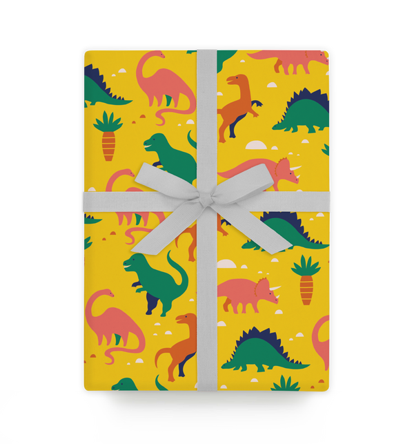 Gift Wrap - Dinosaurs - Lagom Design