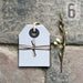 East of India Six Label Pack - Small Grey
