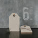 East of India Six Label Pack - Small Grey