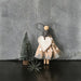 East of India Dolly Peg Angel - Grey