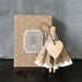 East of India Dolly Peg Angel - White