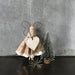 East of India Dolly Peg Angel - White