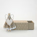 East of India Dolly Peg Angel - White
