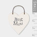 East of India Little Heart Sign - Best Mum