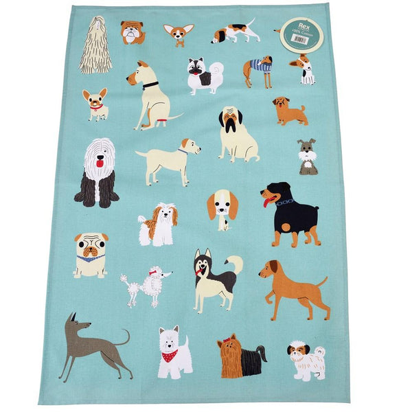 Rex London Best In Show Tea Towel