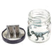 Rex London Prehistoric Land Glass Jar Pencil Sharpener