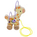 Rolling Bead Wooden Toy – Giraffe