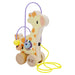 Rolling Bead Wooden Toy – Giraffe