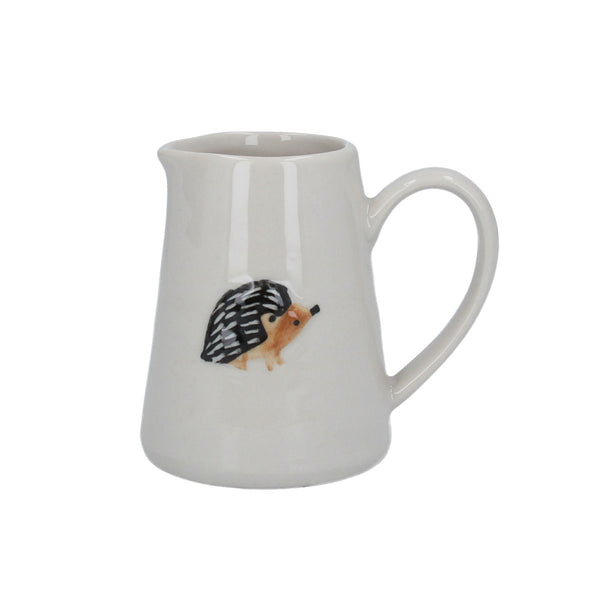 Gisela Graham Ceramic Mini Jug 8cm - Hedgehog