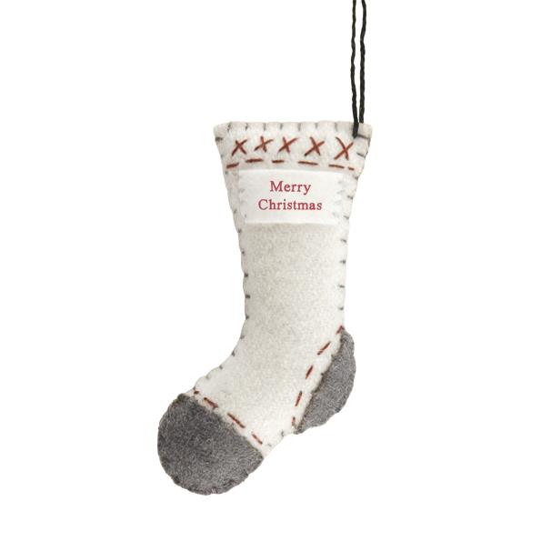 East of India Felt Hanging Stocking - Small