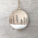 East of India Wood Bauble - Winter Trees