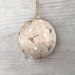 East of India Wood Bauble - Mistletoe Sprigs