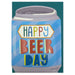 Raspberry Blossom Happy Beer Day' Birthday Card