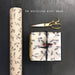East of India Roll of Kraft Paper - Berry Branches 5m