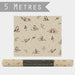 East of India Kraft Wrap 5m Roll - Robins