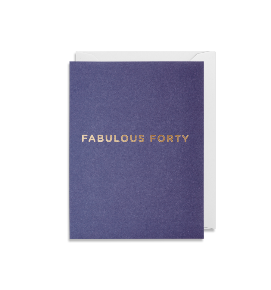 Fabulous Forty - Lagom Design