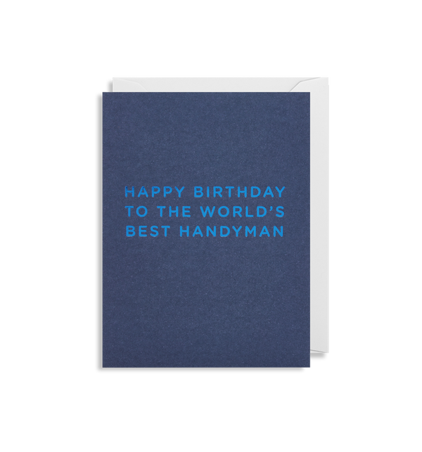 Best Handyman Mini Card - Lagom Design