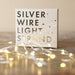 Lisa Angel 30 Battery Powered LED Silver Wire String Lights